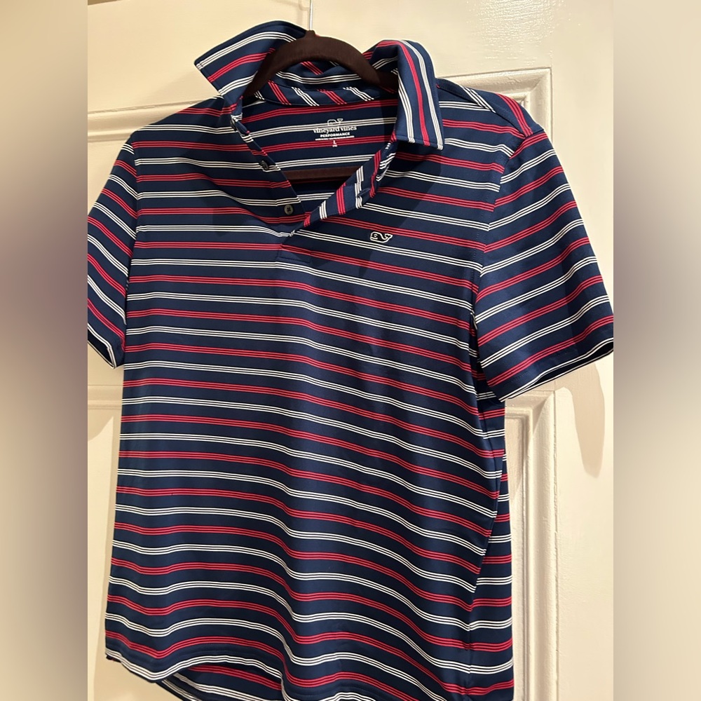 Vineyard Vines performance, golf shirt, size 16